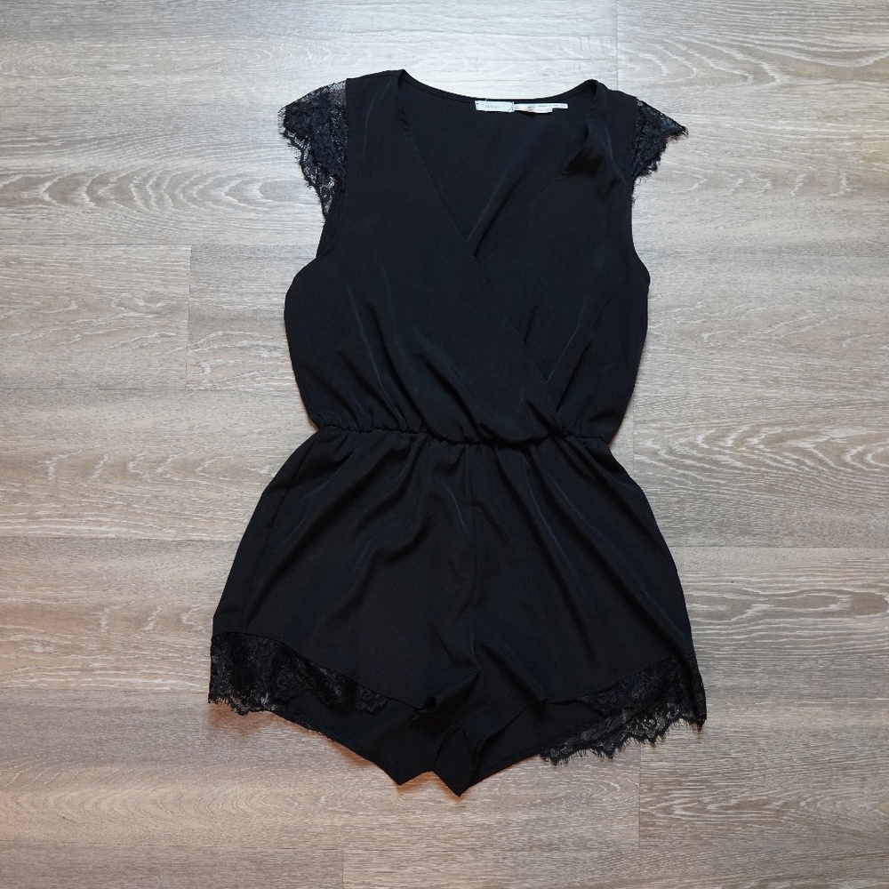 Kimchi Blue Black Romper XS